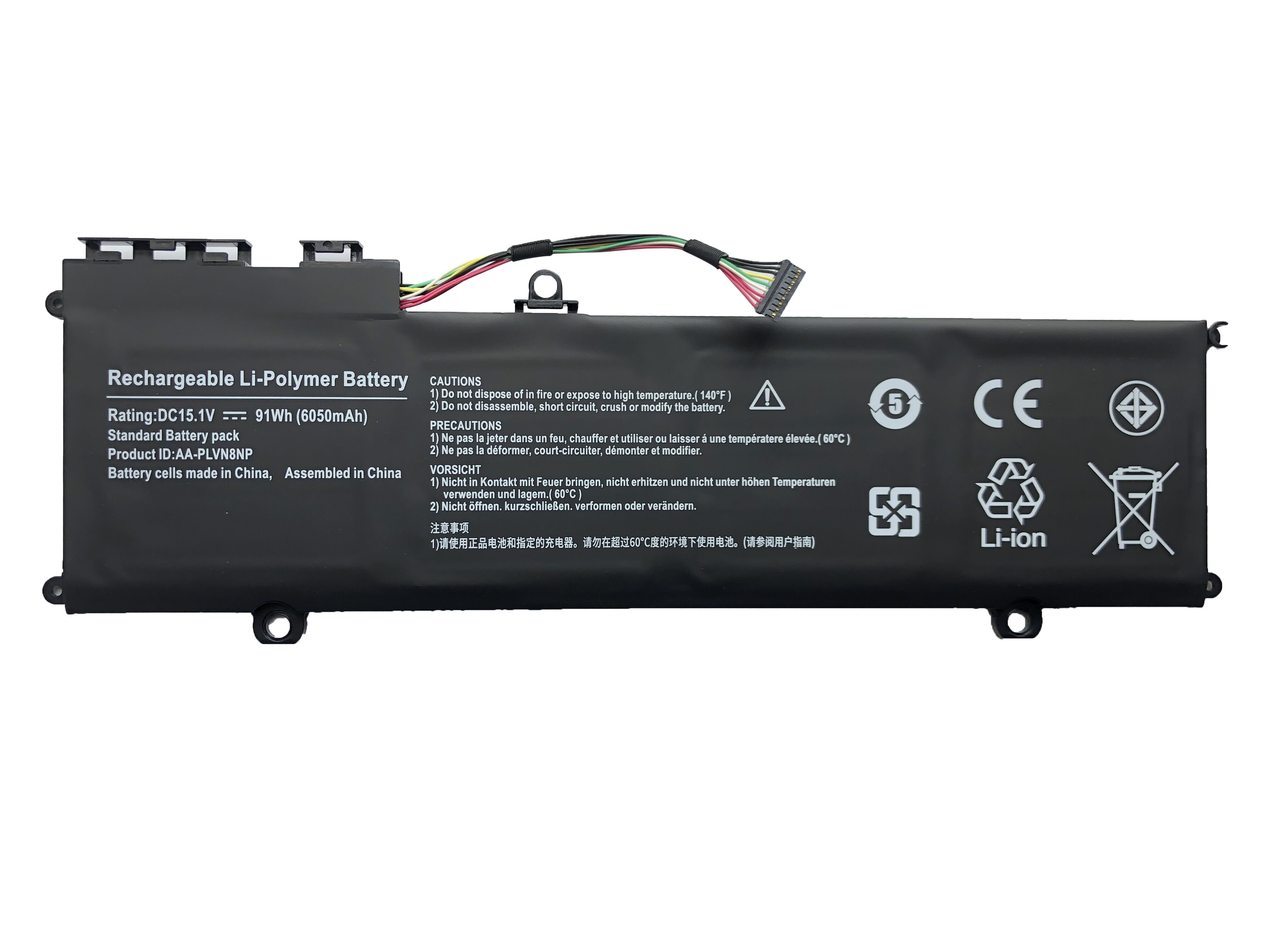 (image for) Asus ROG Flow X16 (2023) GV601 GV601VU Akku 6050mAh 91Wh