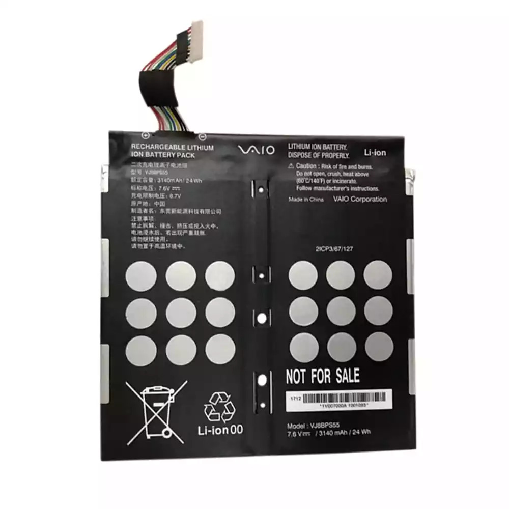 (image for) Original Sony VJ8BPS55 Akku 3140mAh 24Wh 2-Zellen