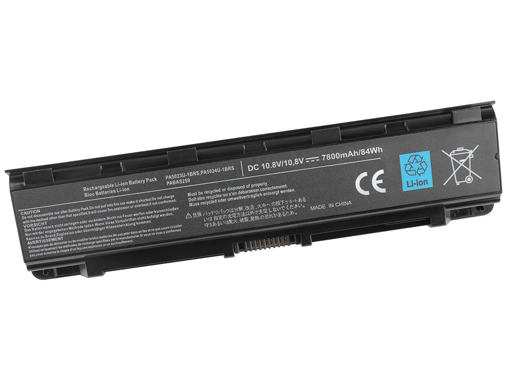 (image for) 9 Zellen 7800mAh Akku Toshiba PA5109U-1BRS PA5110U-1BRS