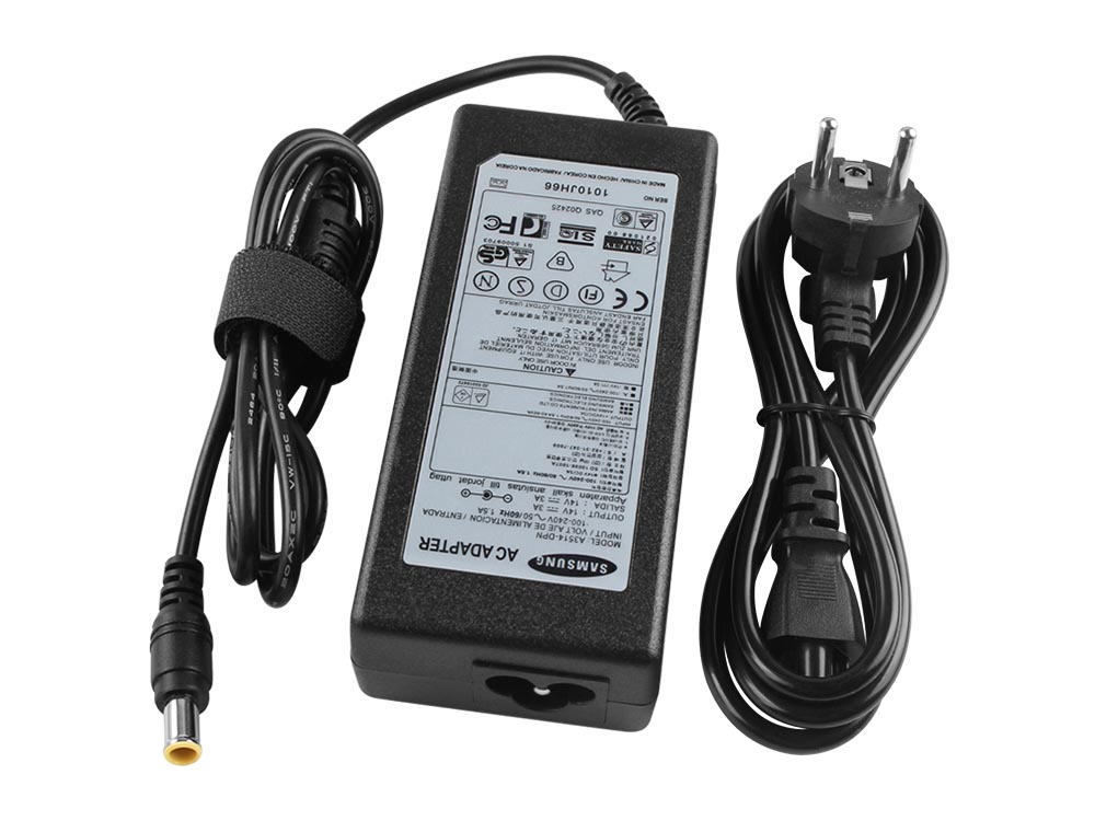 (image for) 25W Samsung LS24R350FHNXZA Monitor Netzteil Ladegerät + Ladekabel